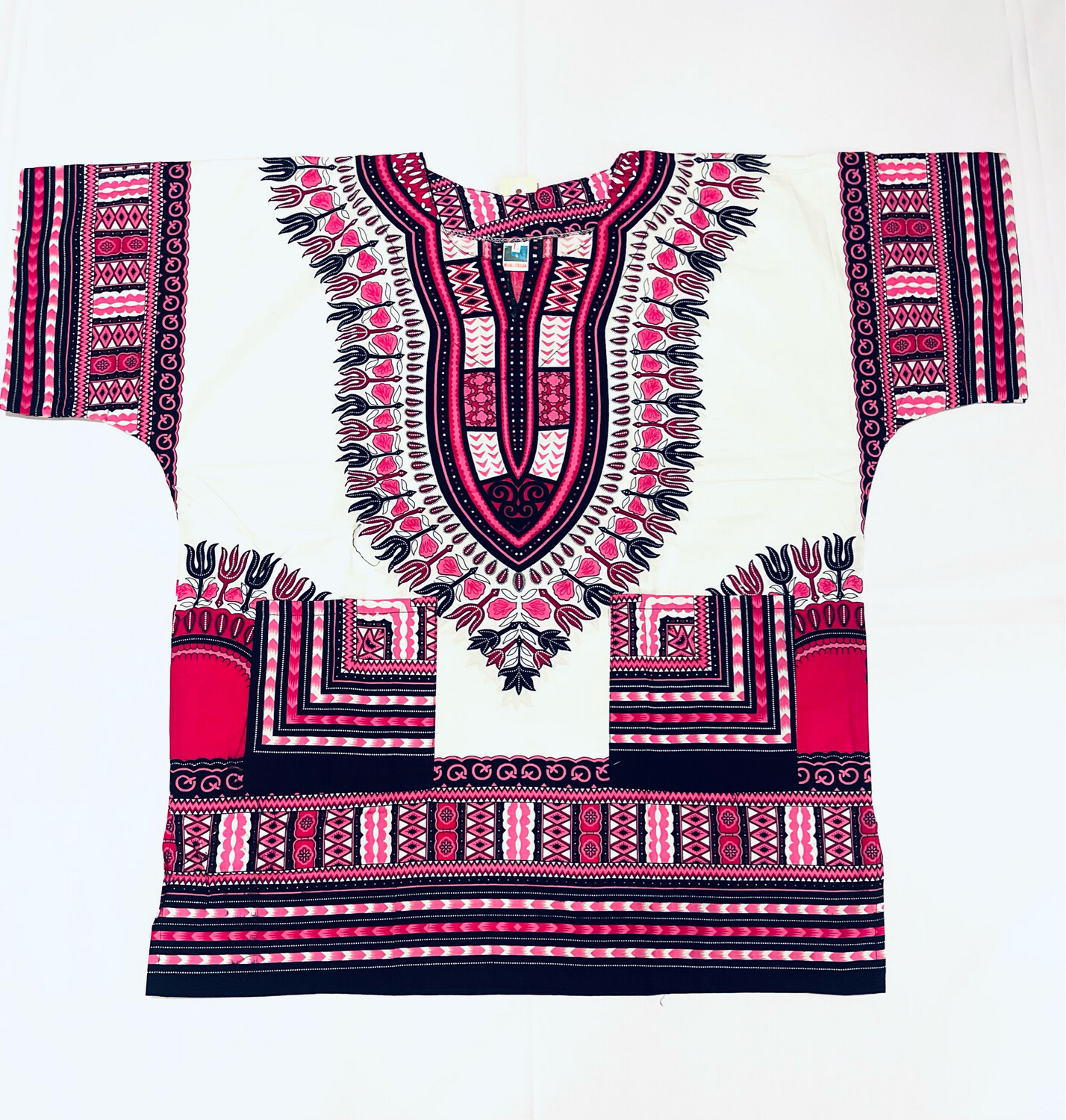 Dashiki -Shirt Pink