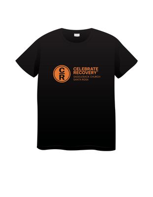 Celebrate Recovery® Saddleback Church Santa Rosa T-Shirt (Black)