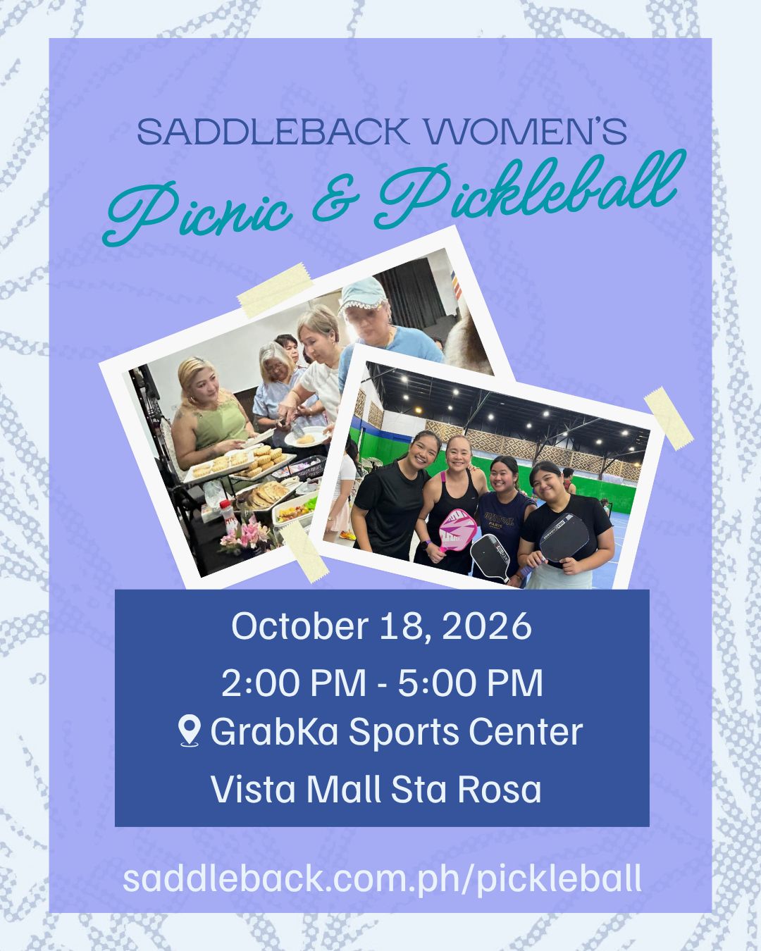 Saddleback Women Picnic &amp; Pickleball