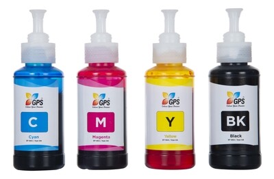GPS Colour Your Dreams 664 Ink Cartridge for epson T664 Bottles for L 380 , L1300,L310,L361,,L405,L565,L365,L485,L220,L360, l130 Color Printer (4pcs -Color)