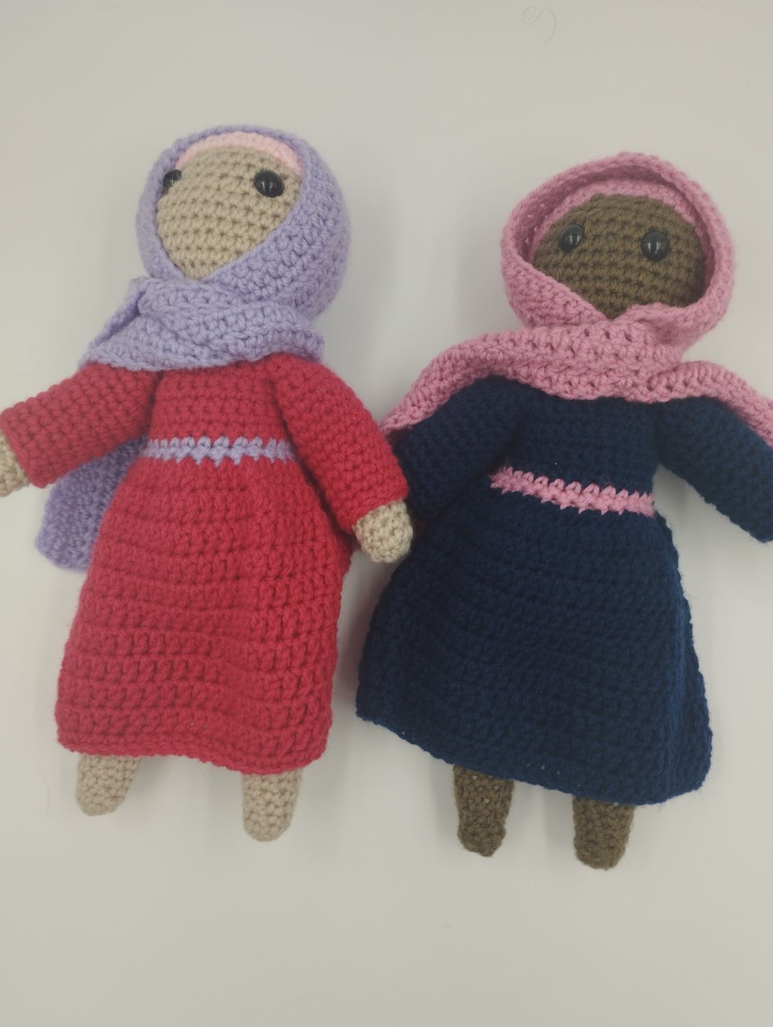 crochet hijab doll