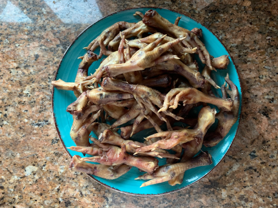 Raw Dehydrated Chicken Feet