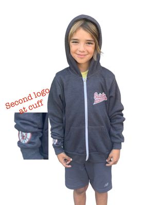 Youth Sponge Fleece Full-Zip Hoodie