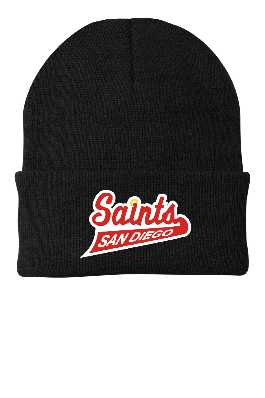 Embroidered Saints Beanie