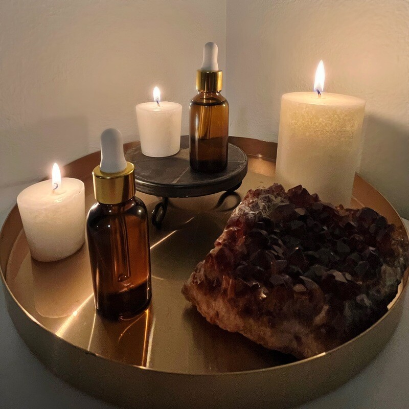 Abundant Tantric Breast Massage Oil - Rose