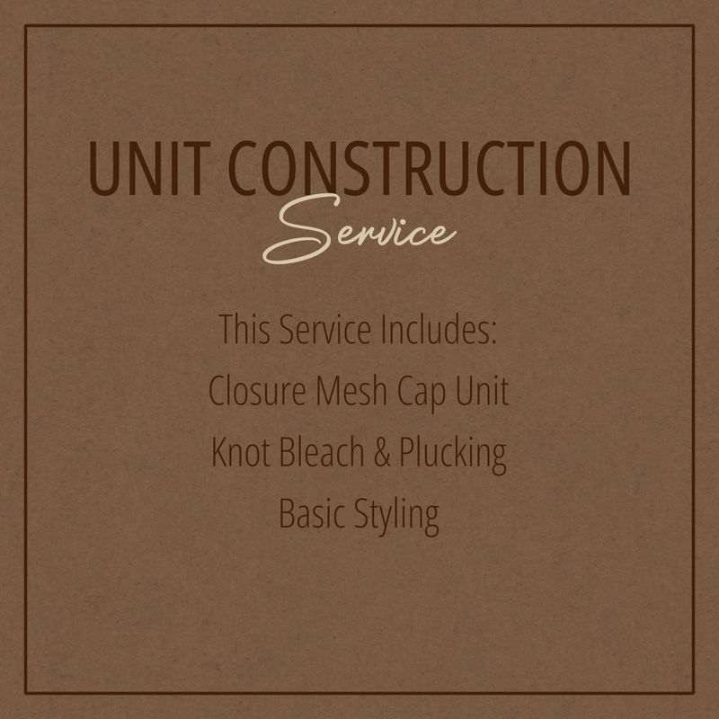 Custom Closure Unit Construction