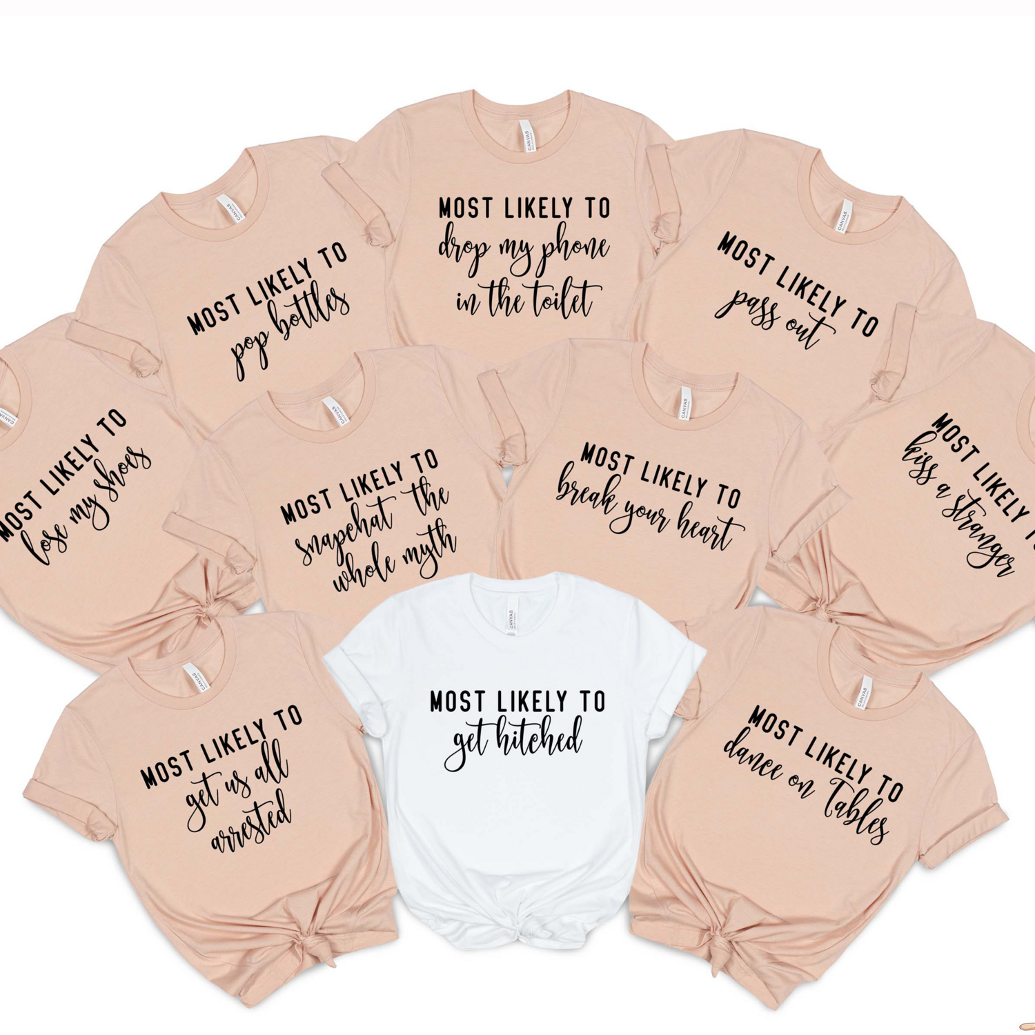 Most Likely To Bachelorette Shirts
