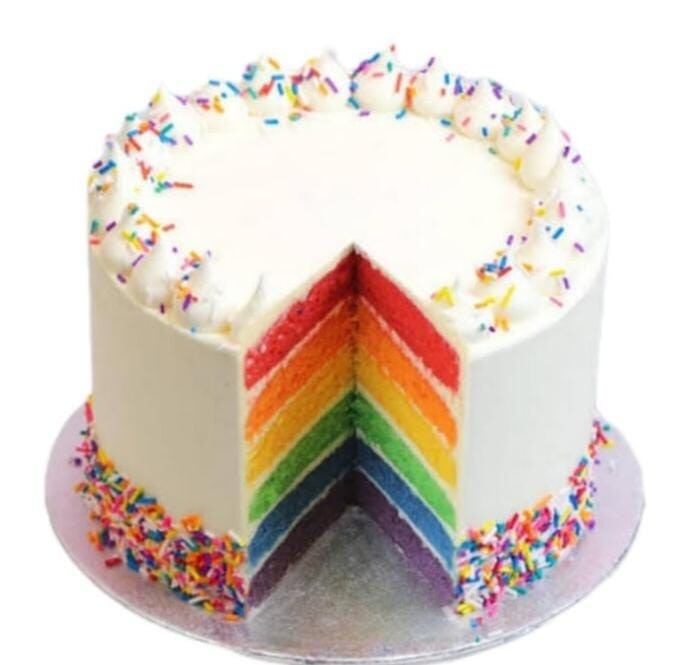 Rainbow cake