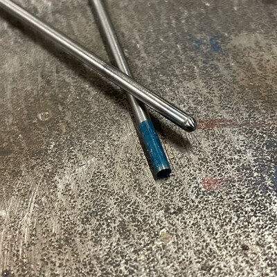 Blau 2.4 mm WLa20 Wolfram Elektrode