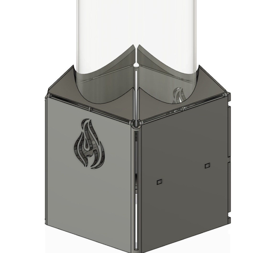 Feuerrohr Adapter für Tornado Stove