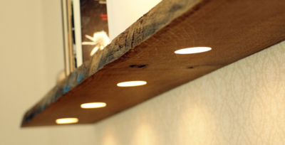 Wandboard mit Beleuchtung