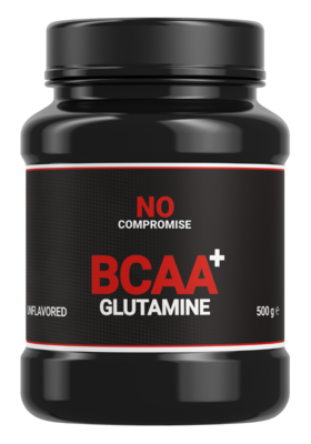 No Compromise - BCAA + Glutamine - 500 gram - Neutraal No Compromise - BCAA + Glutamine - 500 gram - Neutraal