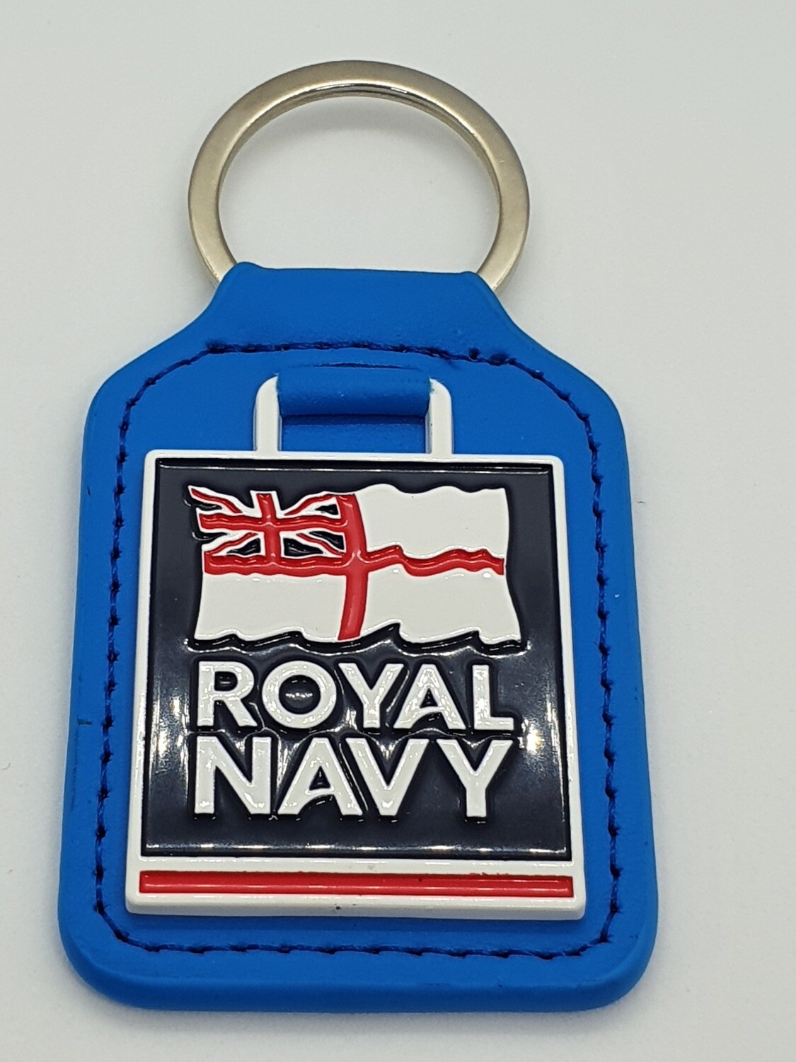(MOD) Royal Navy Leather Keyring