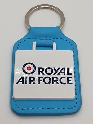 (MOD) Royal Air Force Leather Keyring