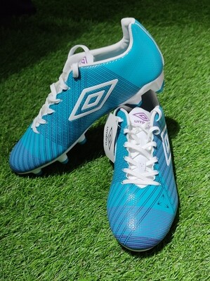 Umbro velocita , cyan blue/white