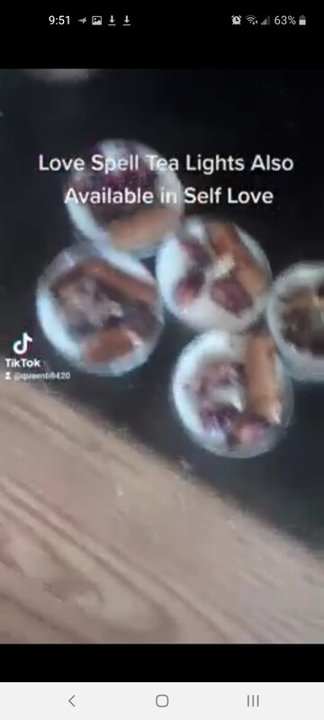 Dressed Tea Light Candles