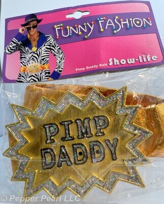 Pimp Daddy Belt for Halloween theatre cosplay