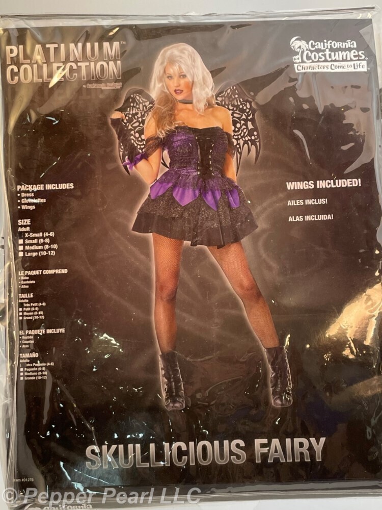 Sexy Skullicious Fairy Costume