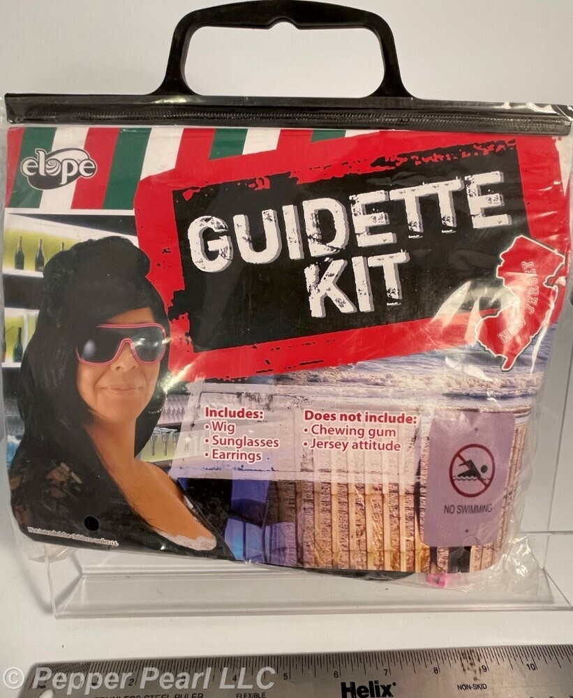 New Jersey Guidette Costume Kit