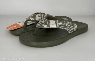 FLIP FLOP Thong Sandals Men's 9 Sage by Soft Science