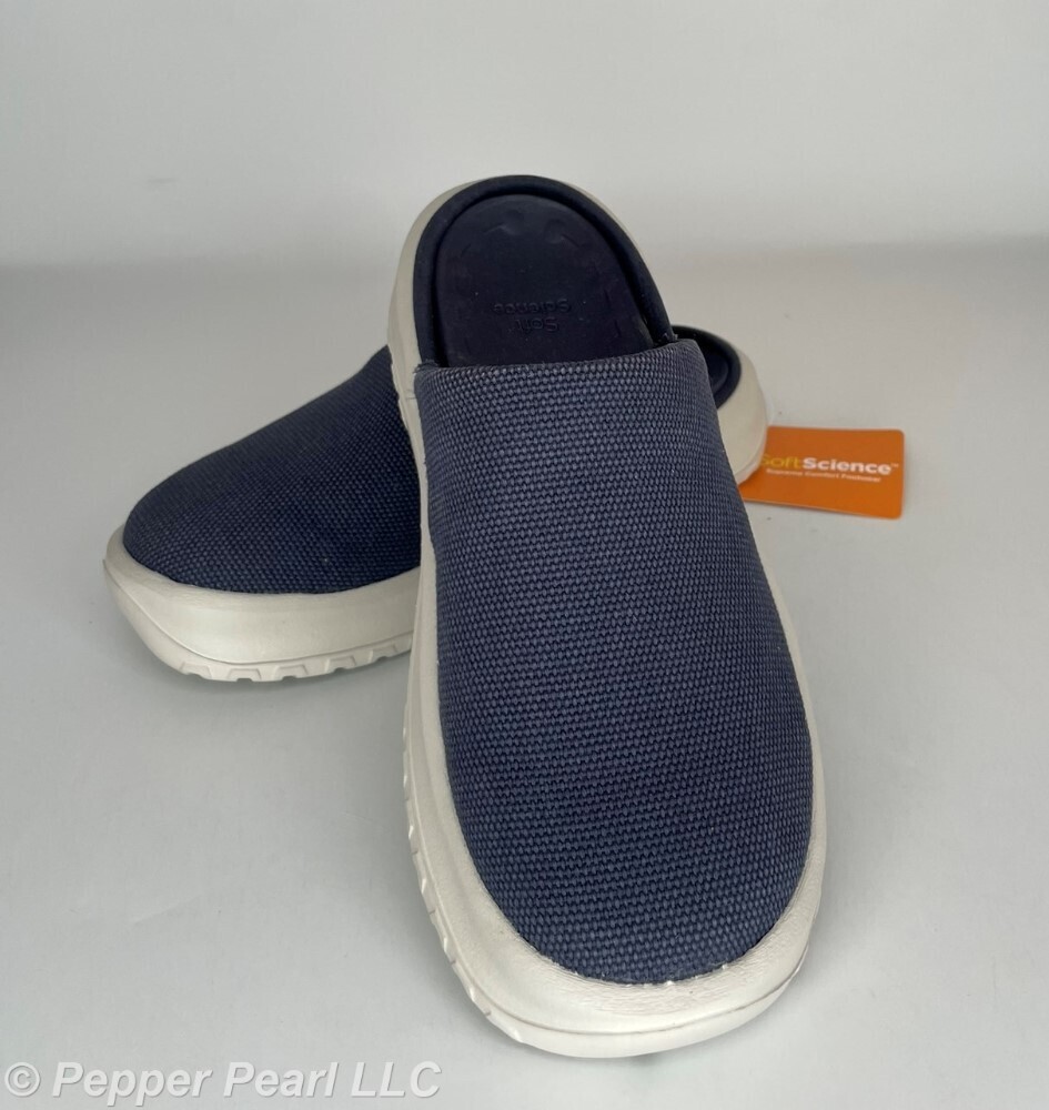 SoftScience Canvas Womens 5 to 7 Casual Clog Mule 5 Colors
