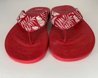 FLIP FLOP Sandals, Men's Sizes 9 & 11, Red