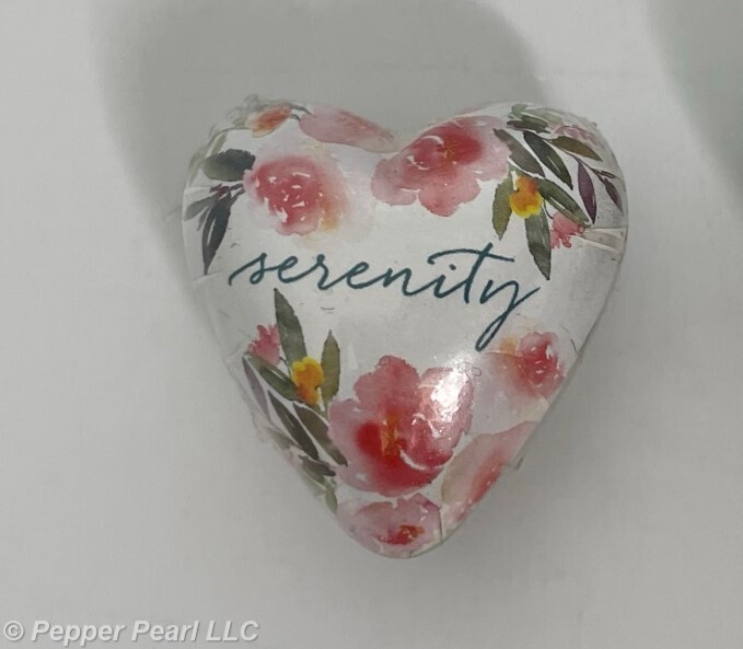 Art Hearts Inspirational Decorative Resin Stone Pocket Gift