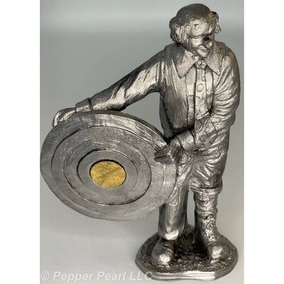 Michael Ricker Pewter 1st Casting 1997 Big Top Clowns Mirror