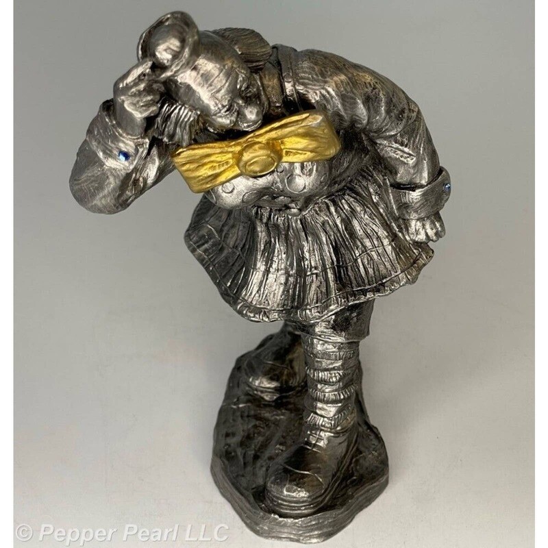 Michael Ricker Pewter 1st Casting 1998 Big Top Clowns Lady