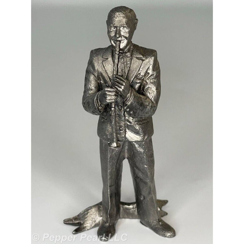 Michael Ricker Pewter 1st Casting Jazz Legends Benny Goodman