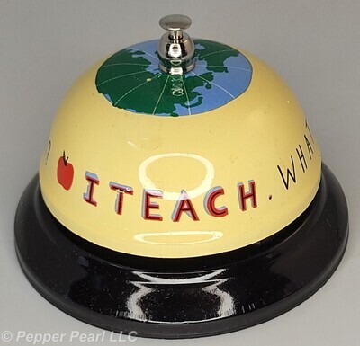 Teacher Tap Bell What's Your Superpower? I Teach Gift
