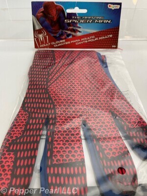 The Amazing Spider-Man Spiderman Adult ages 14+ Gloves