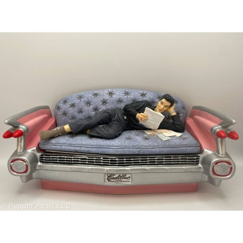 Elvis Presley Cadillac Couch Treasure Box Fan Mail Limited Edition 2000 Vandor