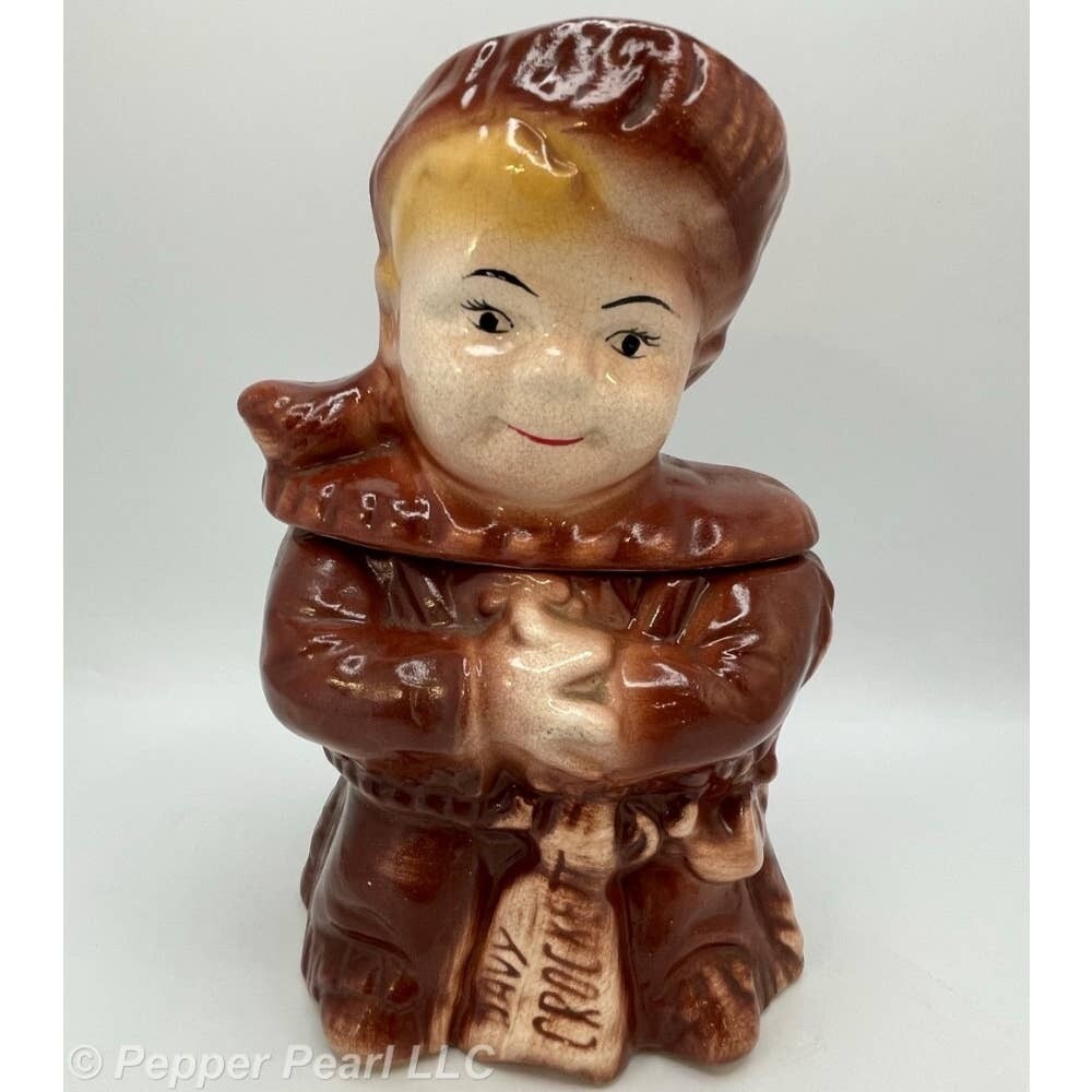 Brush McCoy Davy Crockett Vintage Cookie Jar USA