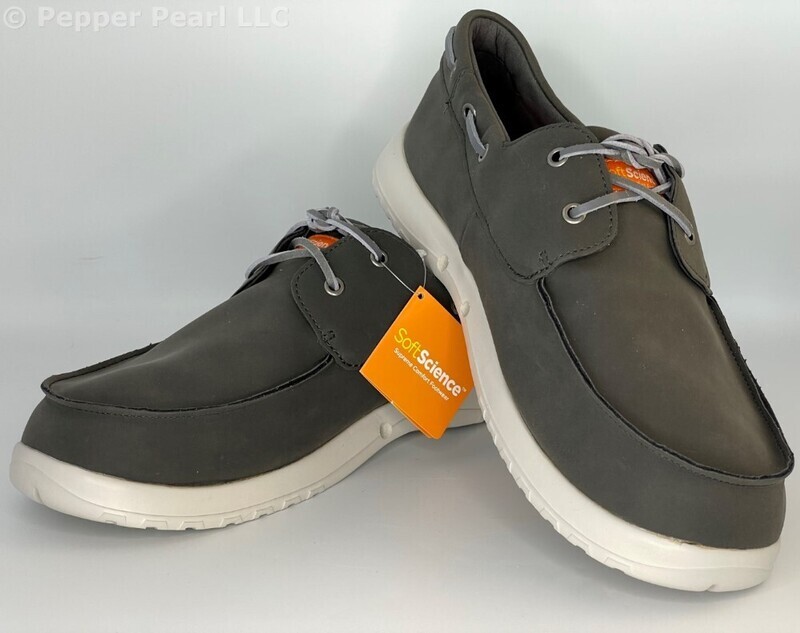 SoftScience Cruise Oiled Nubuck Mens Shoes in Charcoal or Khaki