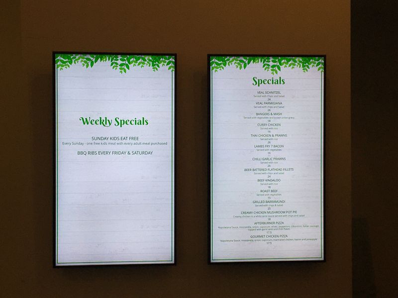 Cafe Menu Board Package