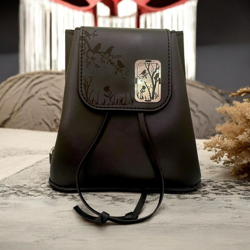 Bucket backbag Black