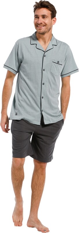 Pastunette shirt - Grijs combinatie