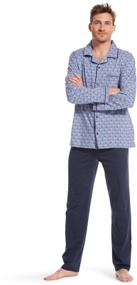 Pastunette pyjama 23222-618-6 Blauw combinatie