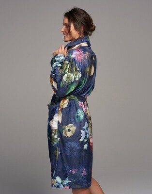 Essenza badjas - Blauw combinatie