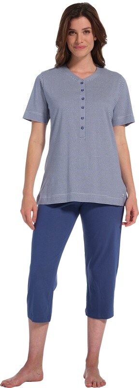 Pastunette pyjama - Blauw combinatie