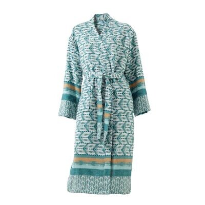 ZusenZomer-badjas - long Aqua