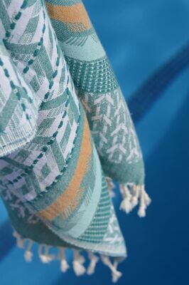 ZusenZomer-hamamdoek ESLA -  Aqua