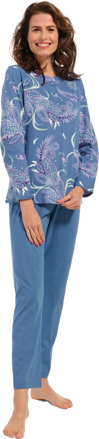 Pastunette pyjama 20232-170-4 Blauw combinatie