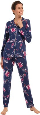 Pastunette pyjama 20232-100-6 Marine combinatie