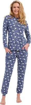 Pastunette pyjama 25232-300-2 Blauw combinatie