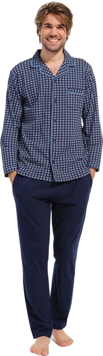 Pastunette pyjama 23232-614-6 Blauw combinatie, Size: M