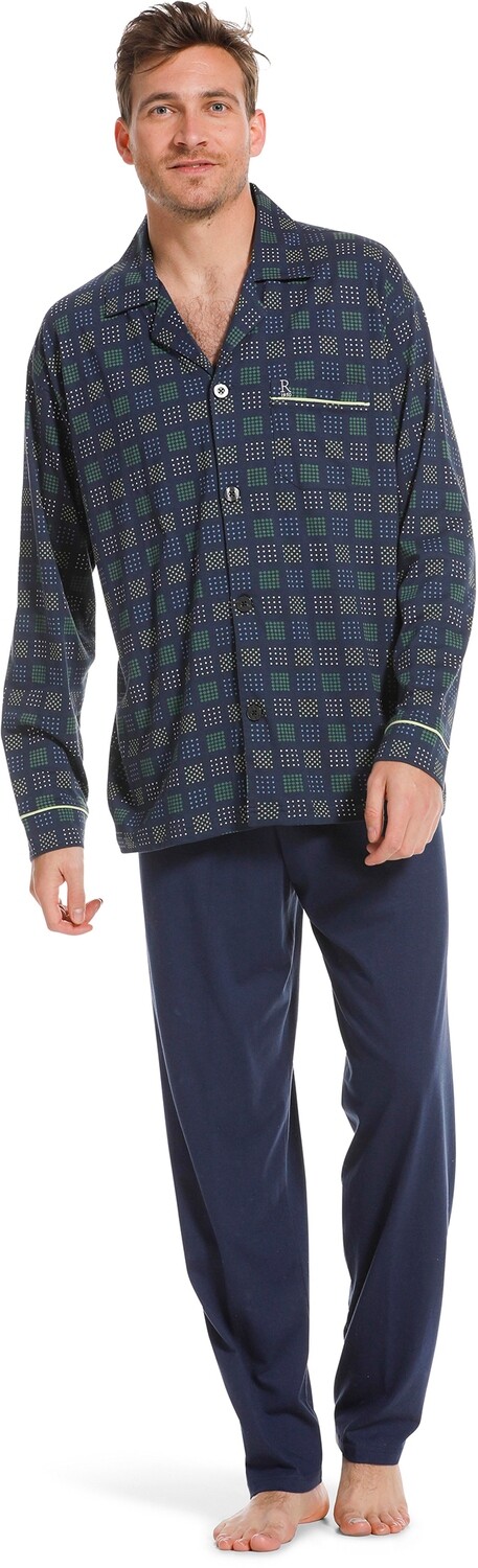 Robson pyjama - Blauw combinatie
