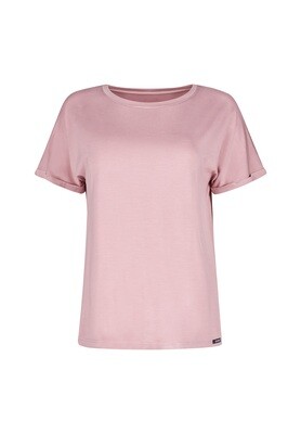 Skiny t-shirt - oud roze