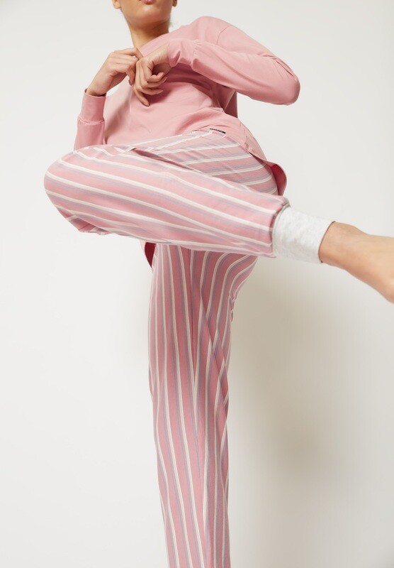 Skiny broek - Oud roze